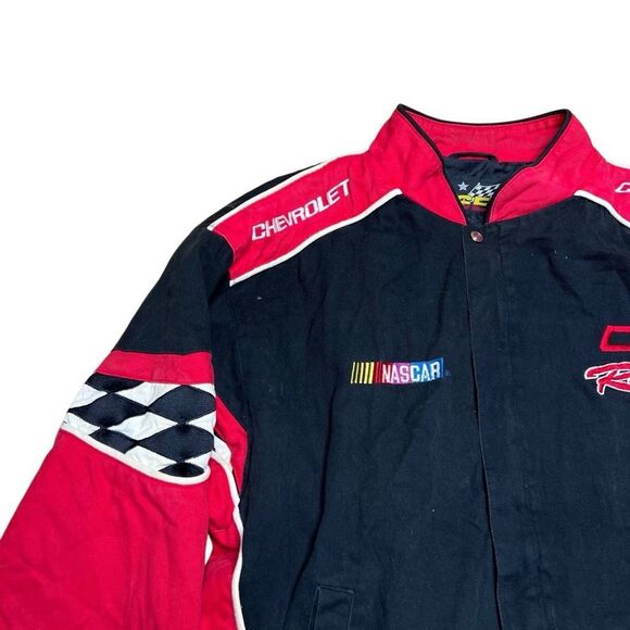 Vintage Chevy Chevrolet NASCAR Jacket Large - Picture 2 of 12